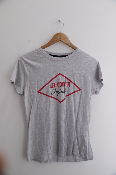 Vintage Lee cooper original grey tees size 14