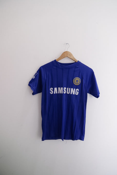 Vintage Adidas Chelsea FC Samsung 2012/2013 blue home jersey