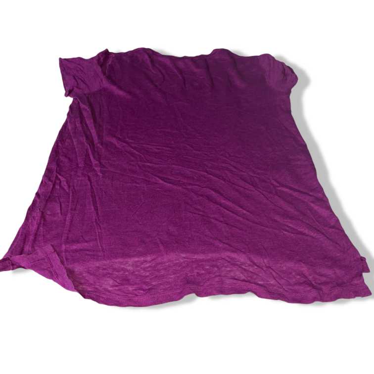 Vintage Gap Cotton Purple Tops for Women in M|L27 W19| SKU 5484