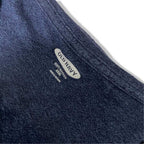 Vintage blue Old Navy Men's Soft Washed V-Neck T-Shirt in 3XL|L31 W26|SKU 5485