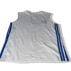 Vintage men Hawaiin King Waikiki Beach white Tank Top in M|L28 W20| SKU 5494