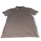 Vintage men Hacket London Classic Men's -jersey polo shirt in light tan brown in M|L28 W19|SKU 5508