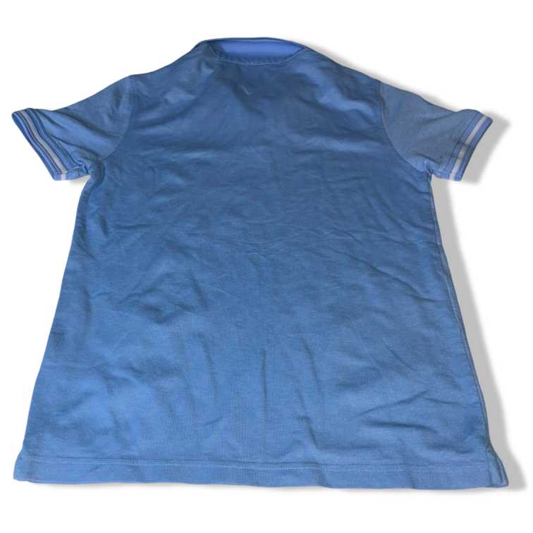 vintage womens Papka blue polo short sleeve tees in L| L26 W18| SKU 5509