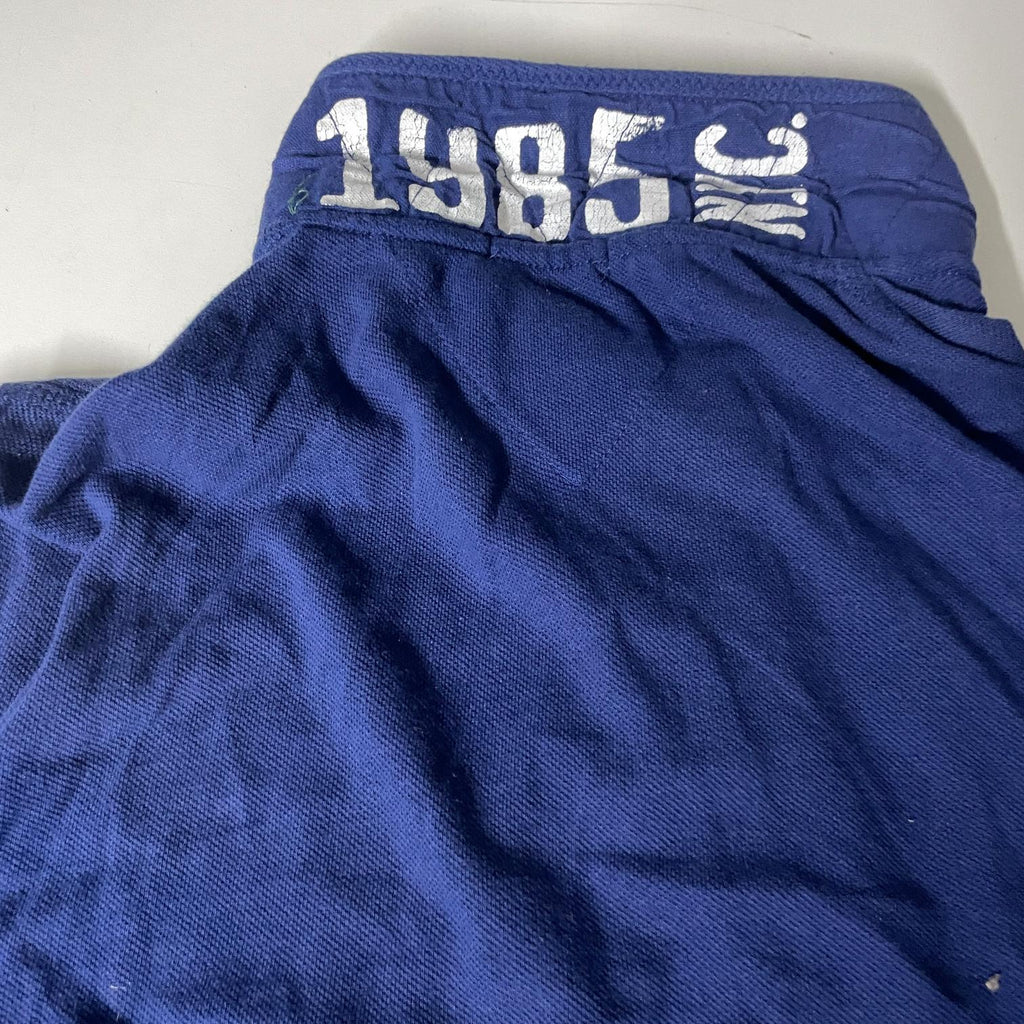 Vintage Tommy Hilfiger Denim Logo Mens blue  Polo shirt Slim Fit in XL|L34 W22|SKU 5515