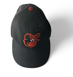 Men's Baltimore Orioles baseball black New Era 9fifty genuine merchandise  Giveaway Bird Logo crest SKU 6810
