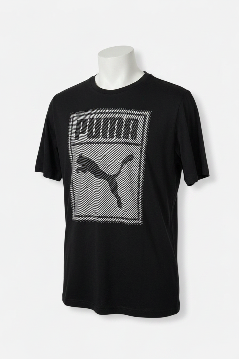 Men’s oversized vintage Black Puma streetwear t-shirt #streetwear
Size xxl 
SKU  7161
Collar to hem 28  pit to pit 25