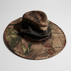Mens Mountain Country Camo Structured Lightweight Fabric Safari Hat  SKU 6784