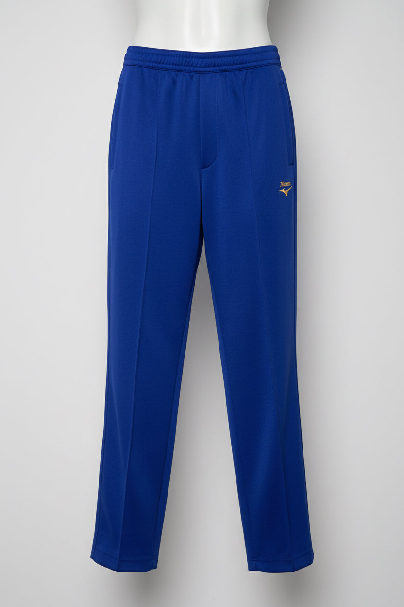 Mizoni  Men's Size 32 Waist 100% Polyester Warmups Royal Blue M Male Pant