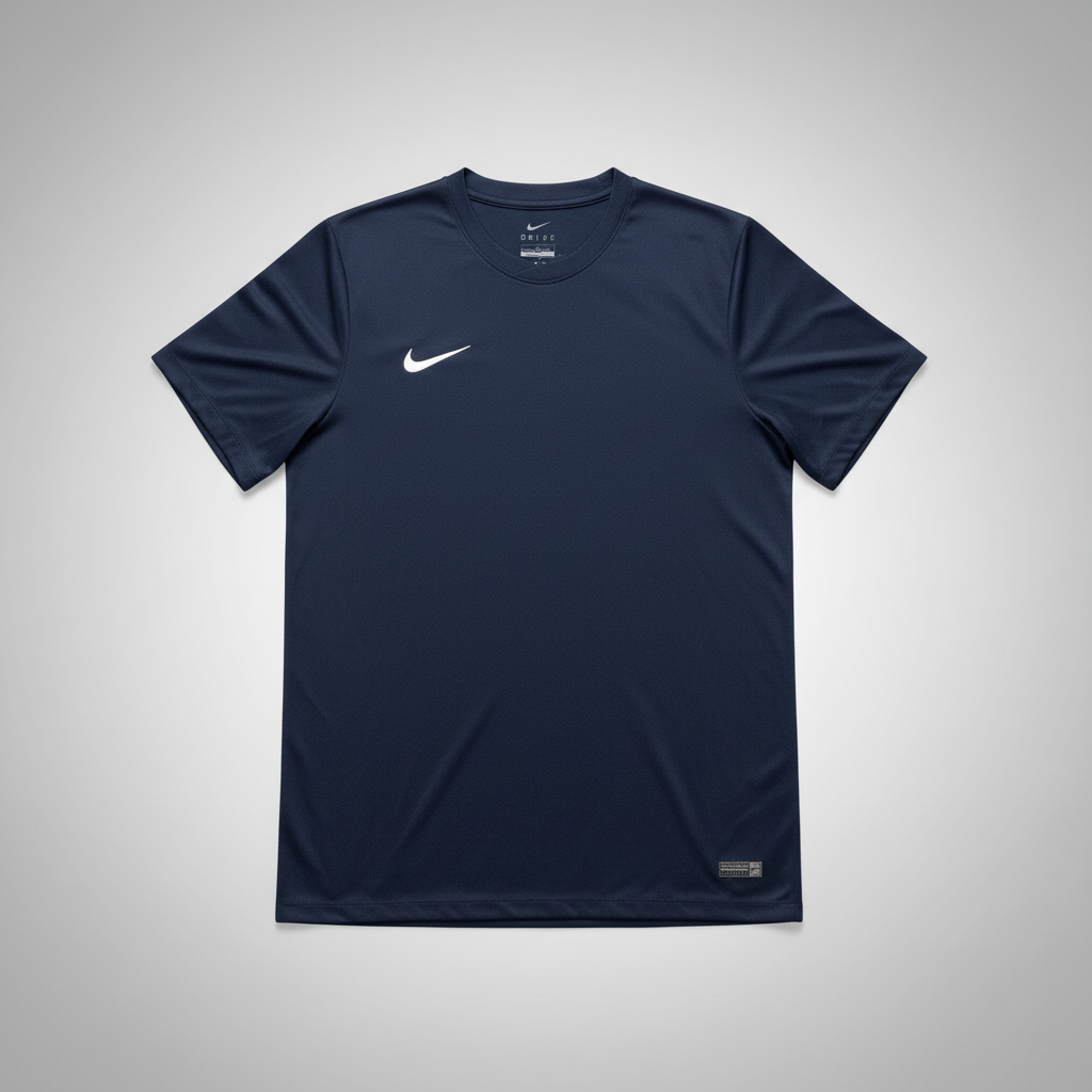 NIKE Navy blue t-shirt with a white NIKE logo 