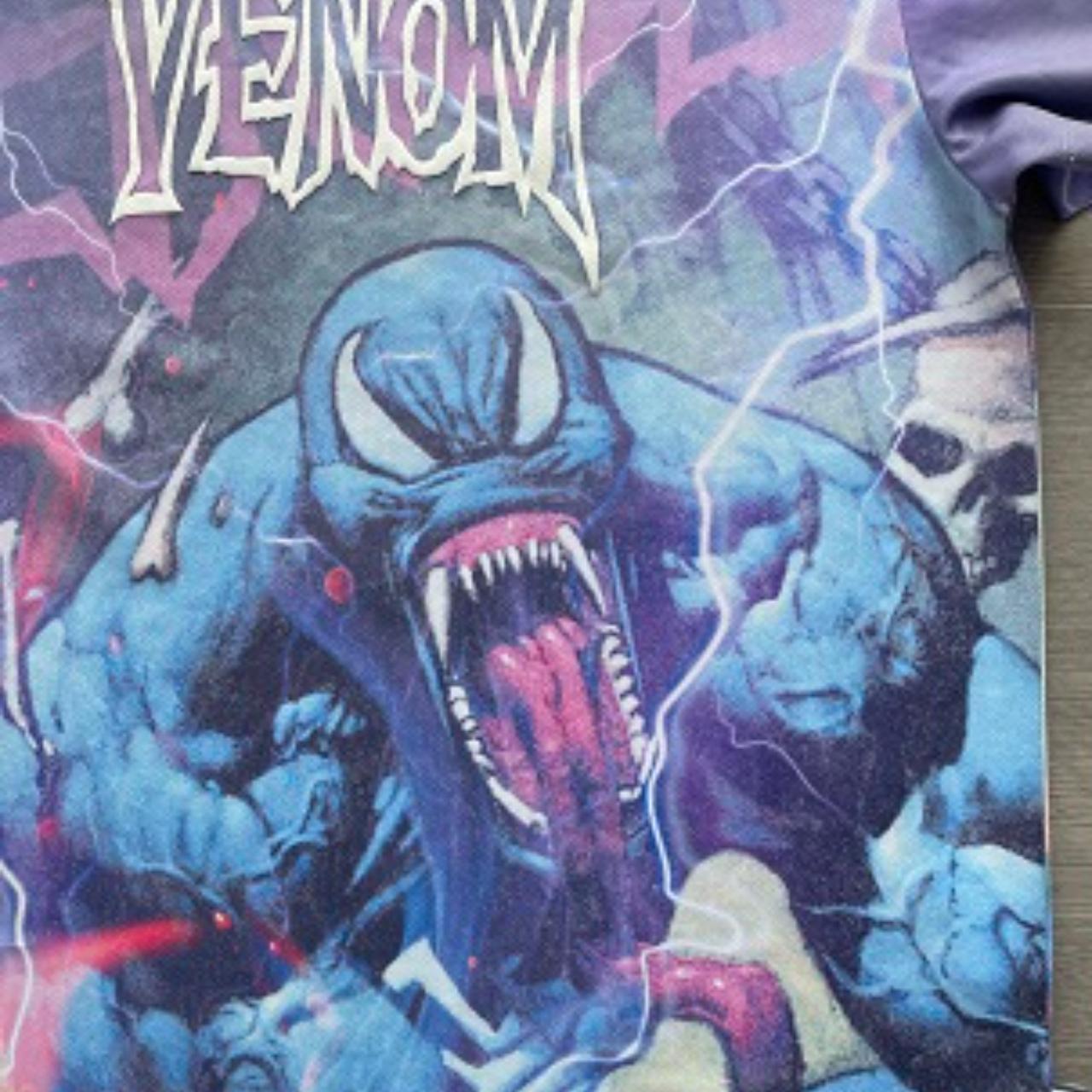 Vintage marvel venom multi color medium tshirt