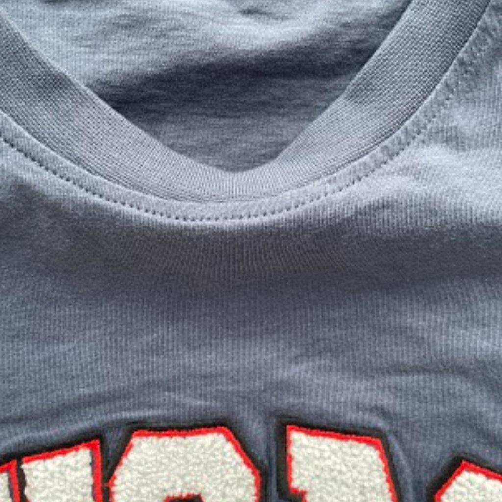 vintage NBA Chicago Bulls Graphics Blue Medium Tshirt