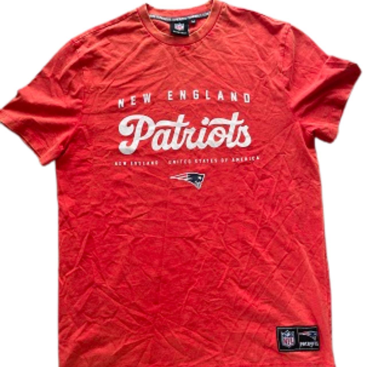 Vintage NFL Primark New England Patriot Red Medium Tshirt