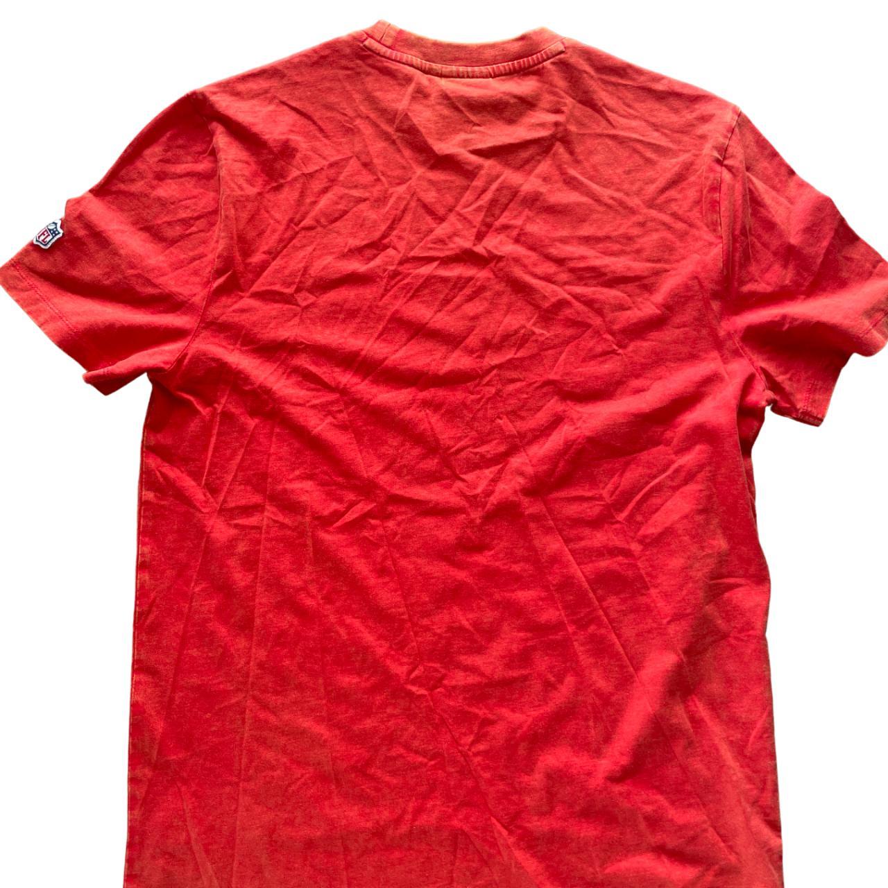 Vintage NFL Primark New England Patriot Red Medium Tshirt