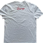 Vintage NBA white chicago bulls graphics medium tshirt