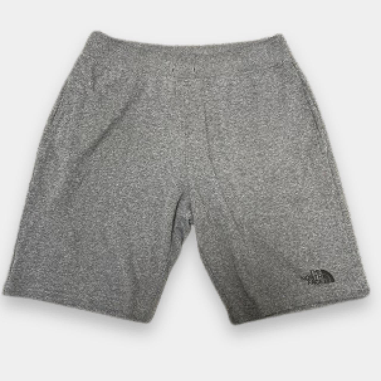 Vintage the north face grey shorts for men
