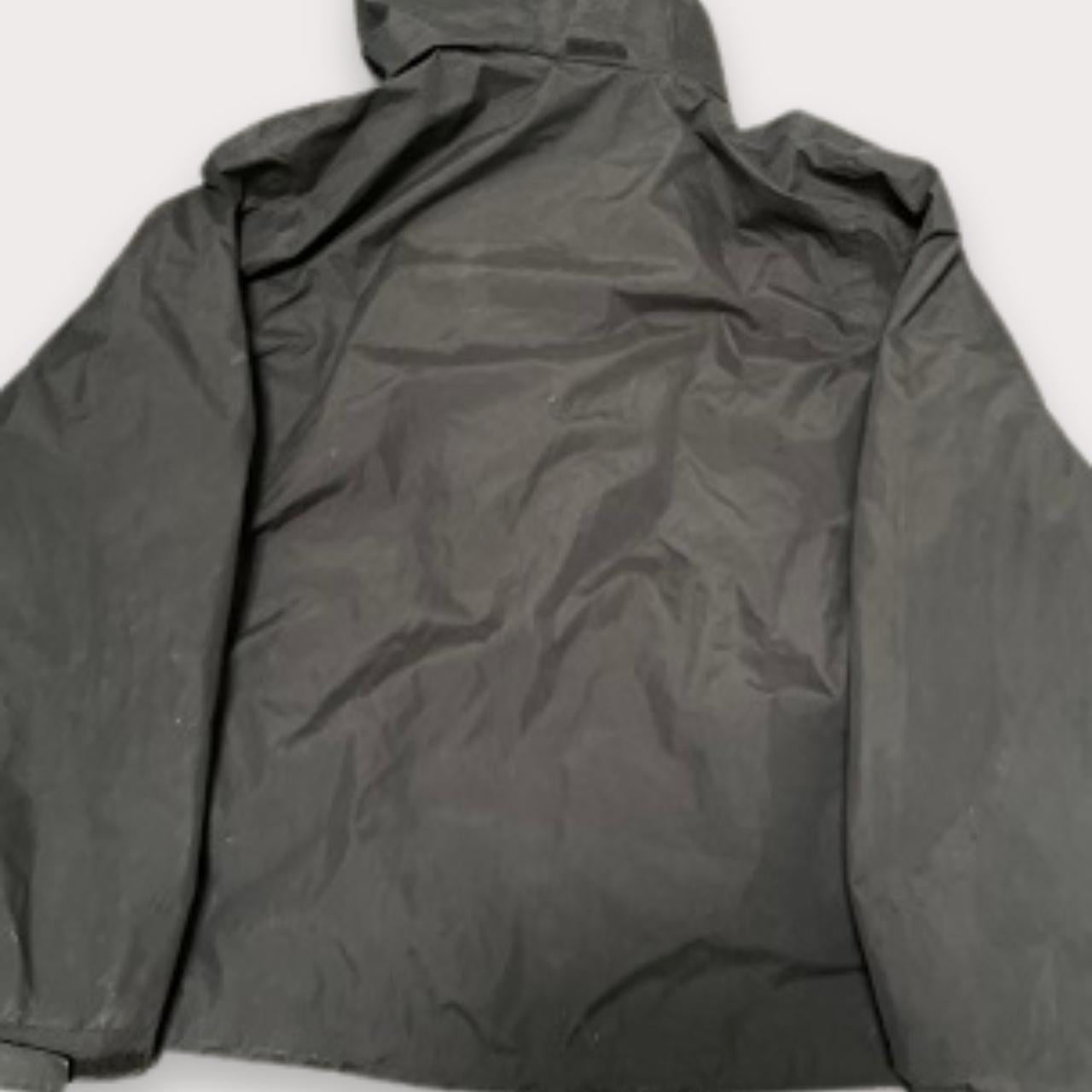 Vintage Regatta professional windbreaker Khaki Brown hoodie jacket size L