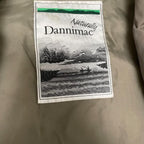 Vintage Naturally Dannimac cream padded full zip up large coat jacket