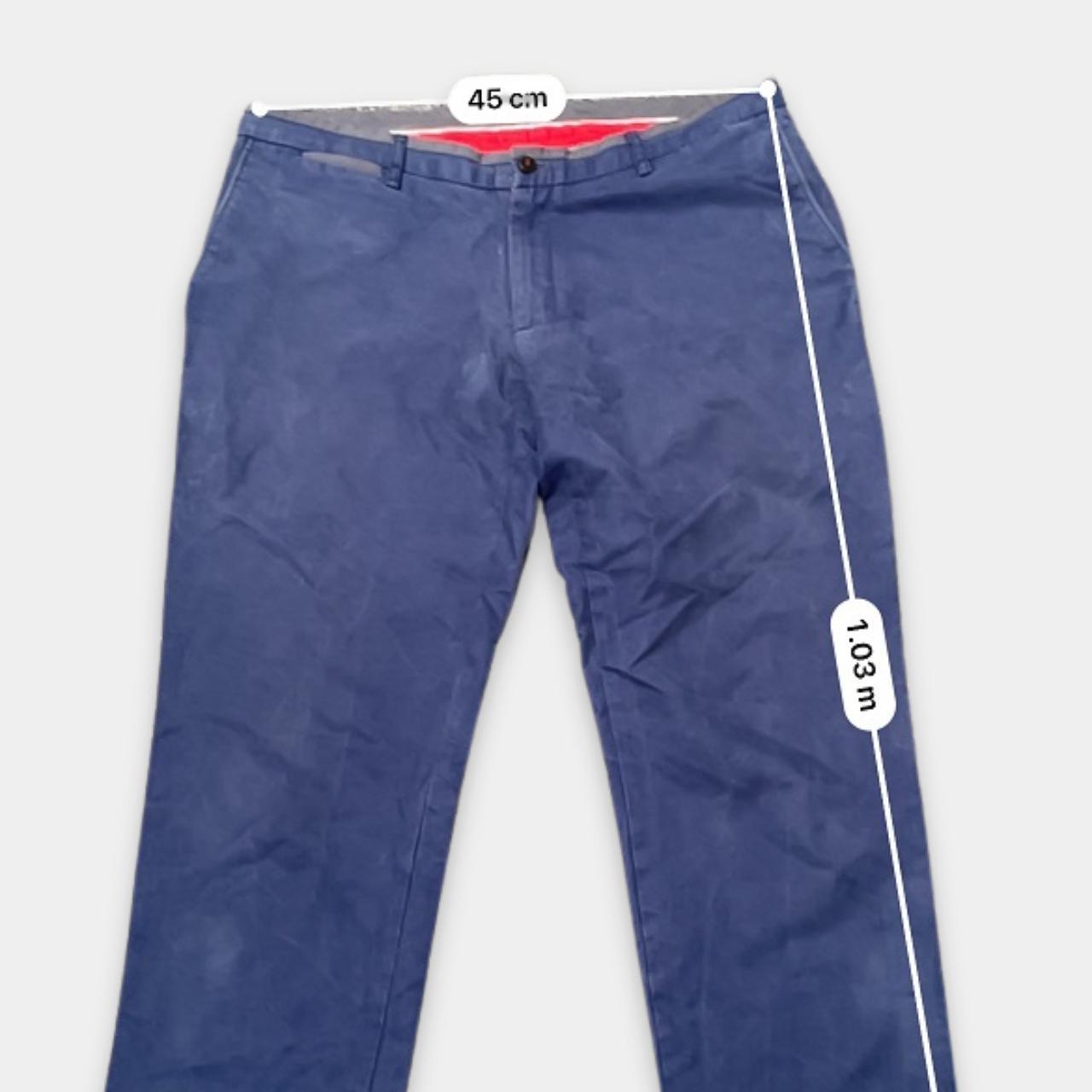 Vintage Blue Chinos Trouser in size M