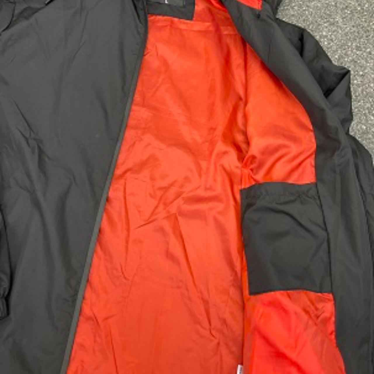 Vintage Ultimate Bala black hoodie jacket with orange inside size L