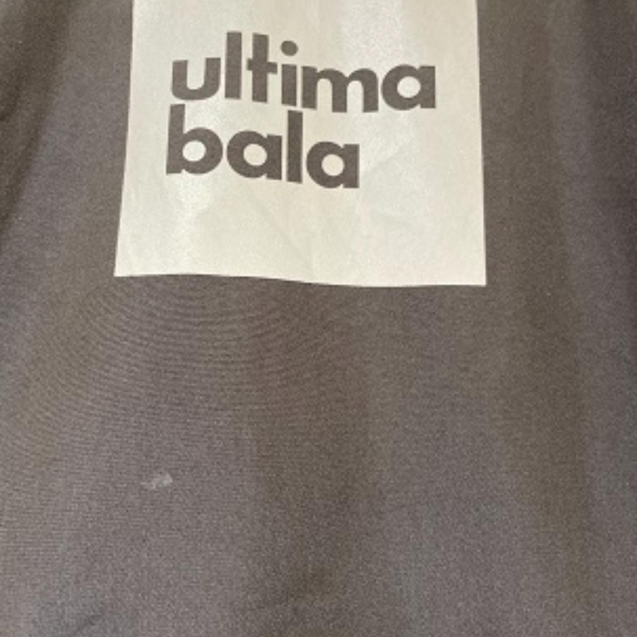 Vintage Ultimate Bala black hoodie jacket with orange inside size L