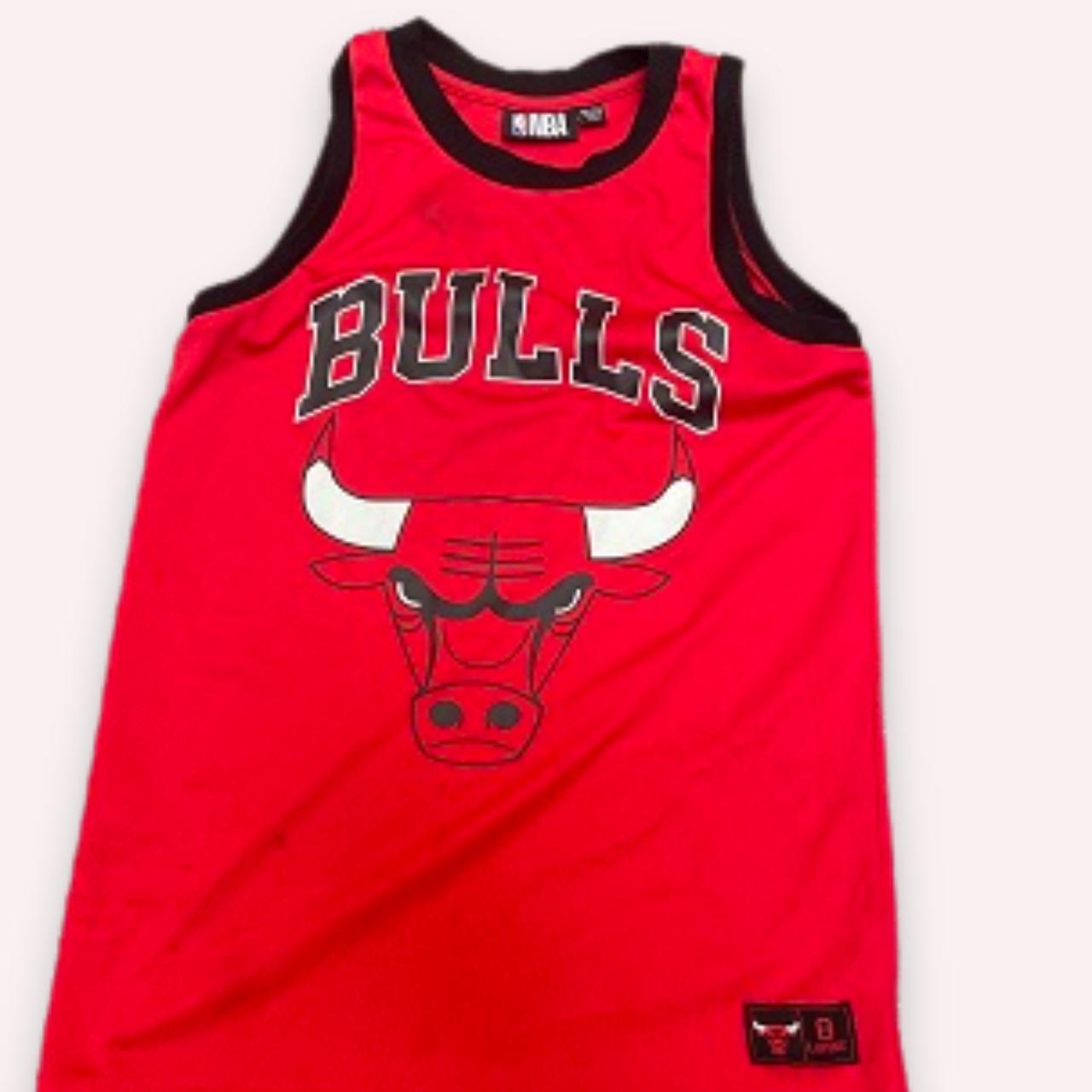 Vintage NBA Chicago Bulls Red Lavine 8 Vest