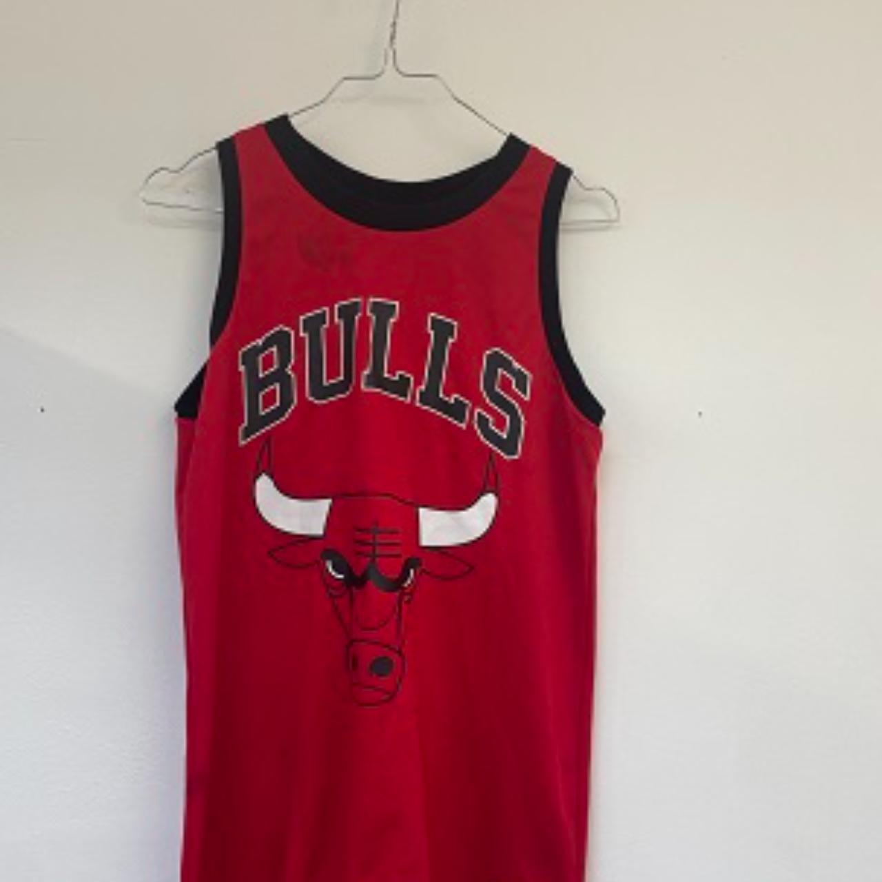Vintage NBA Chicago Bulls Red Lavine 8 Vest