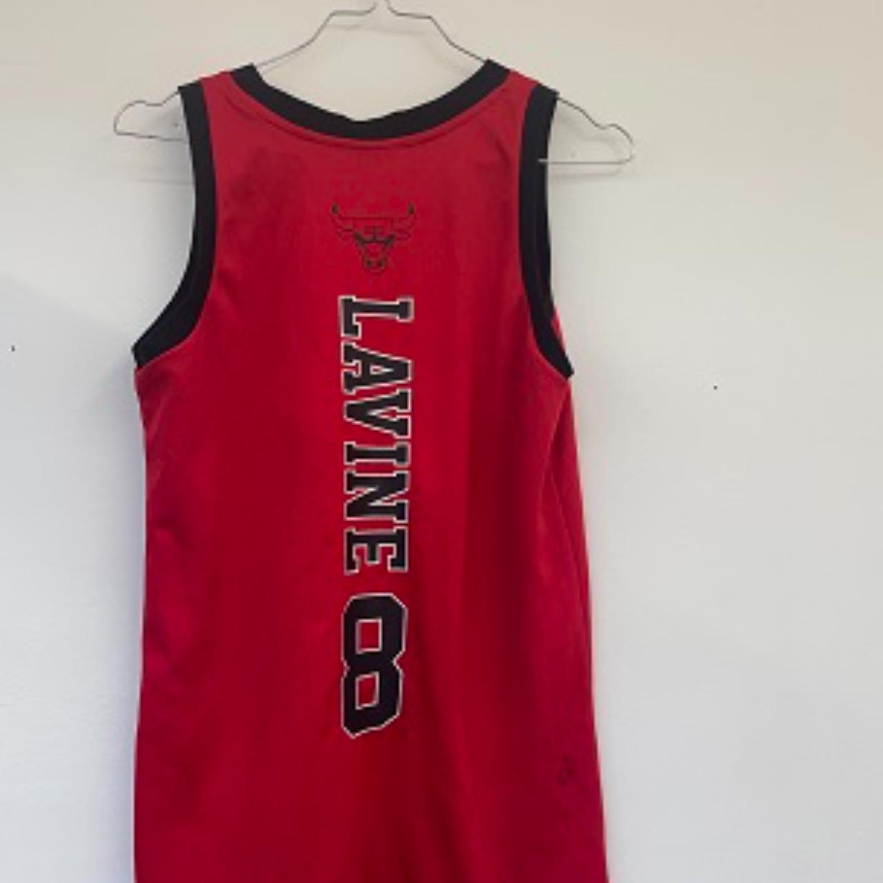 Vintage NBA Chicago Bulls Red Lavine 8 Vest