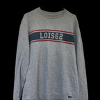 Vintage Lois Lois62 print grey mens sweatshirt size S