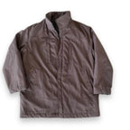 Vintage brown puffer padded insulated jacket