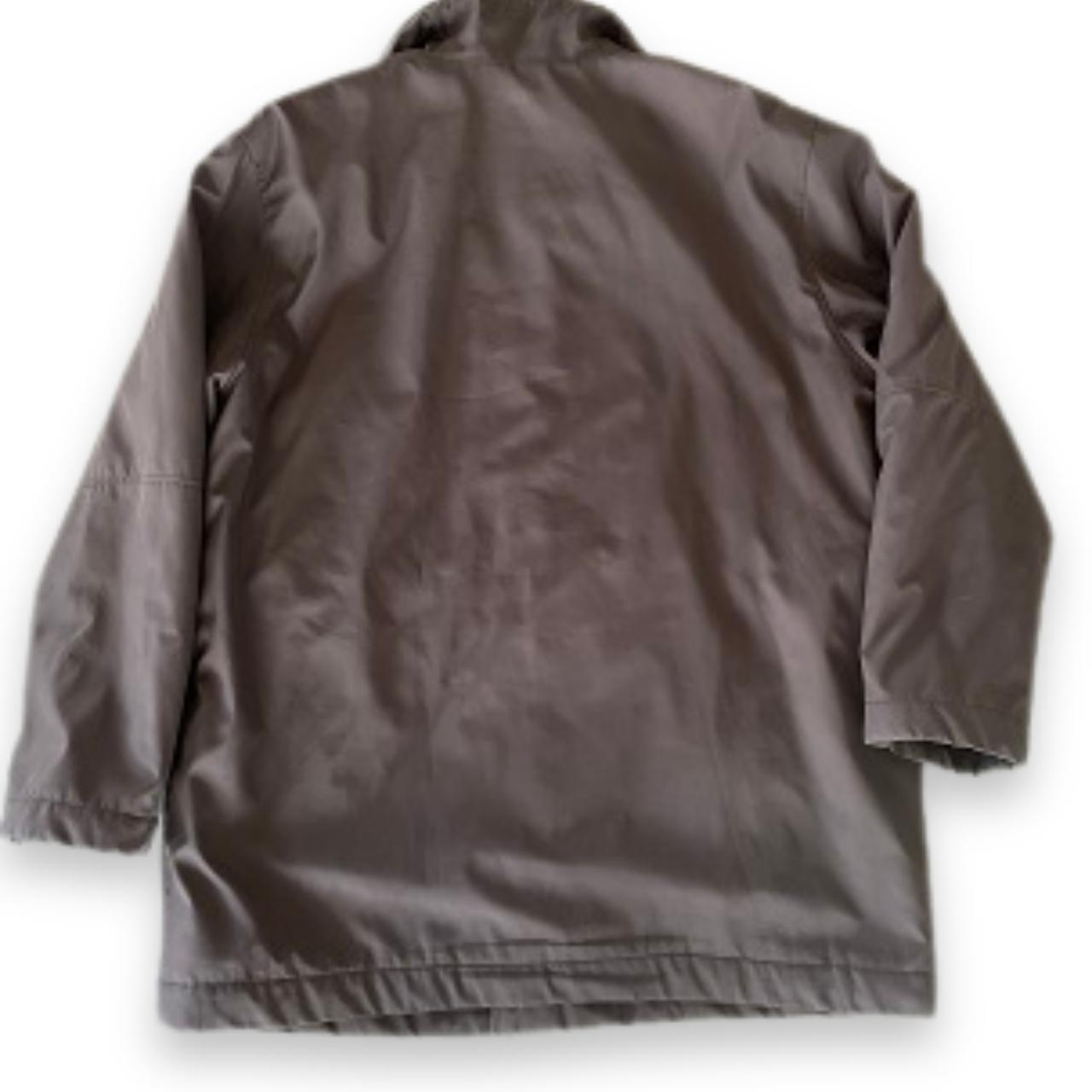 Vintage brown puffer padded insulated jacket