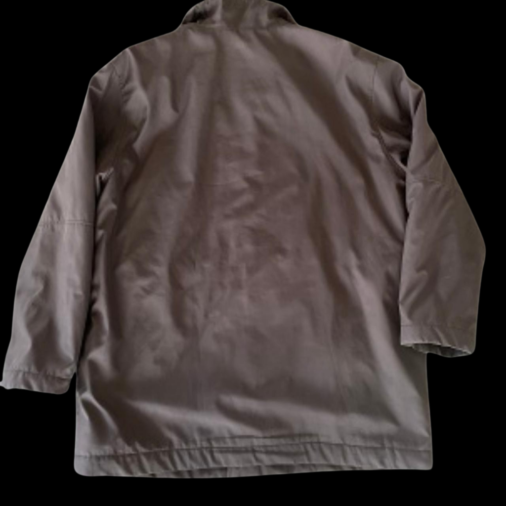 Vintage brown puffer padded insulated jacket