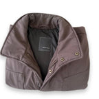 Vintage brown puffer padded insulated jacket