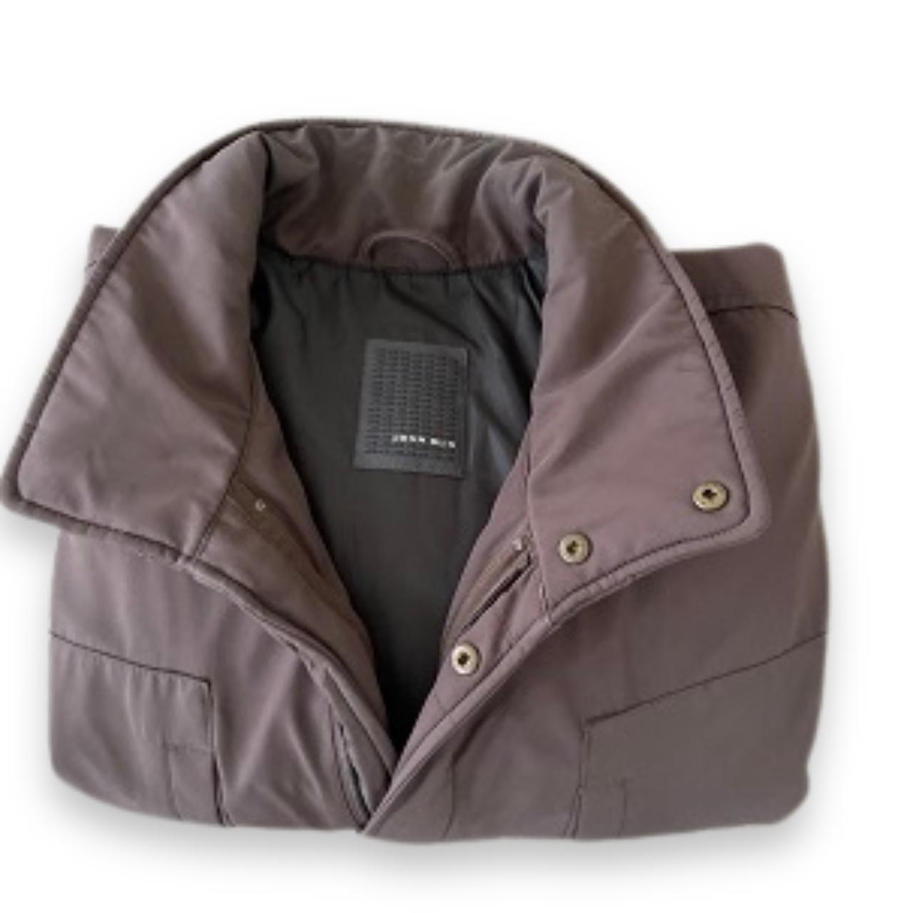 Vintage brown puffer padded insulated jacket