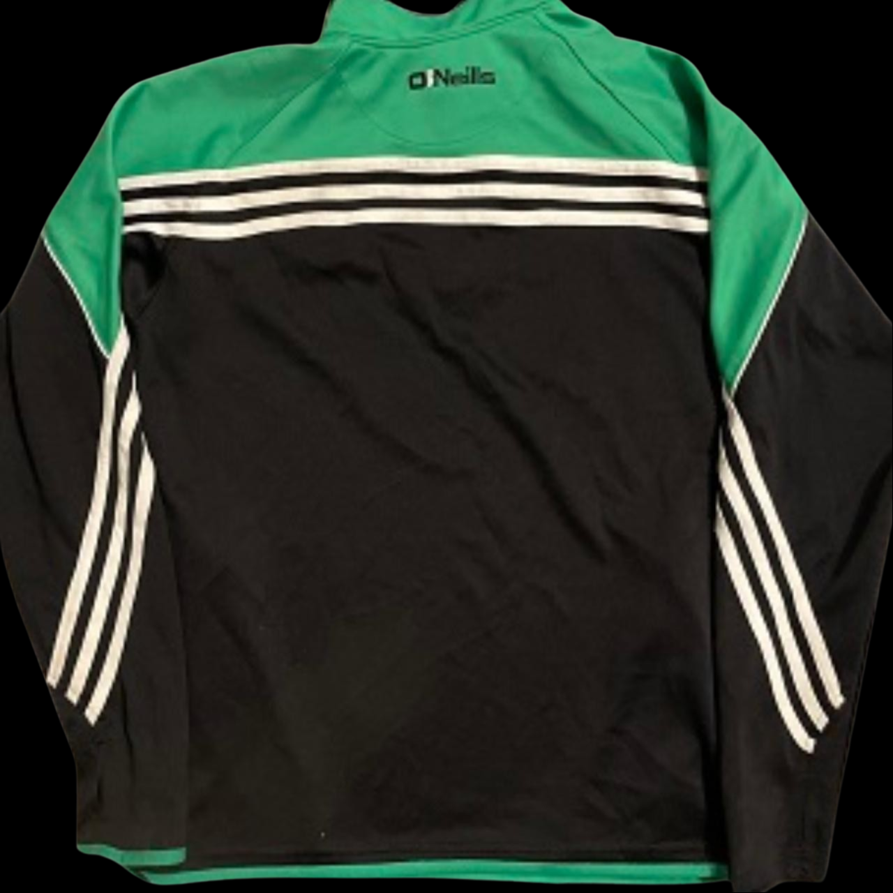 Vintage 1/4 Zip up O'Neill black and green sweatshirt