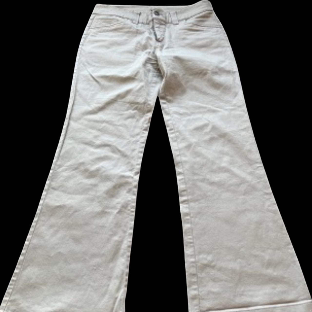 Vintage Patagonia Organic women"s bootcut cream trouser