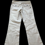 Vintage Patagonia Organic women"s bootcut cream trouser