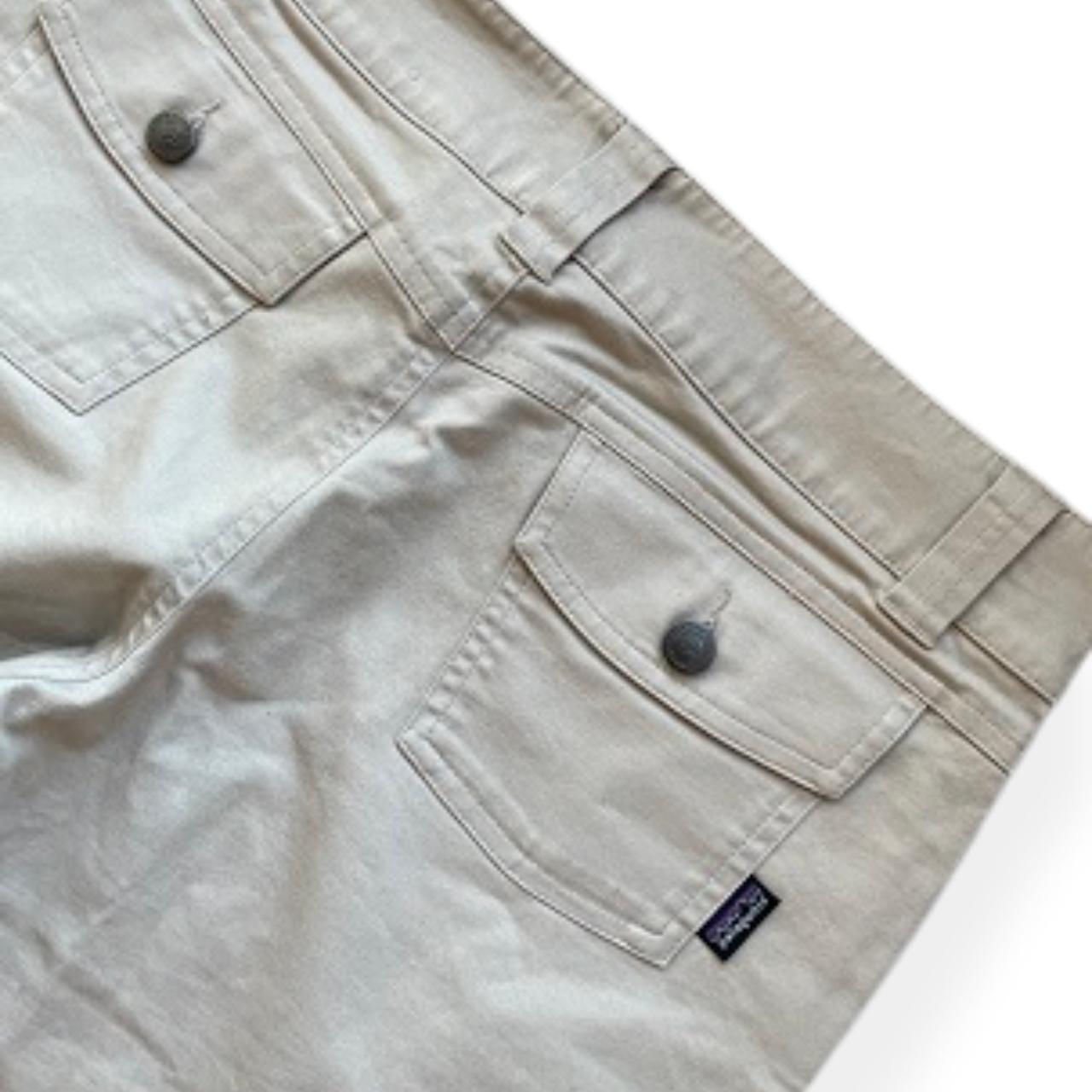 Vintage Patagonia Organic women"s bootcut cream trouser
