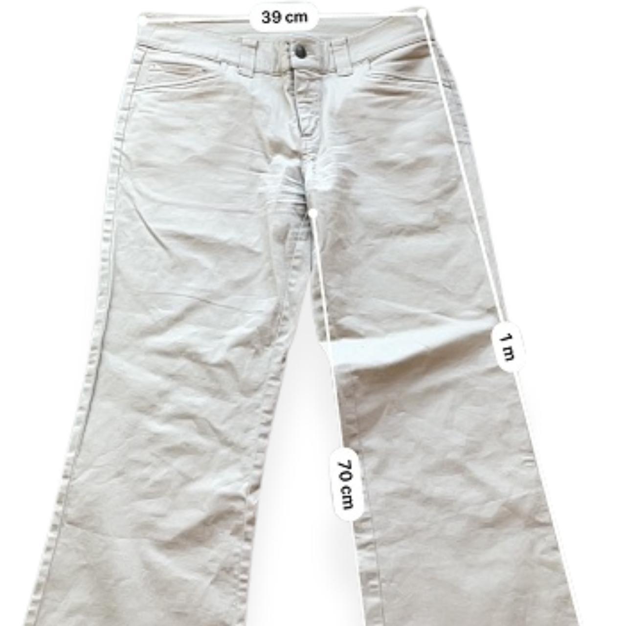 Vintage Patagonia Organic women"s bootcut cream trouser