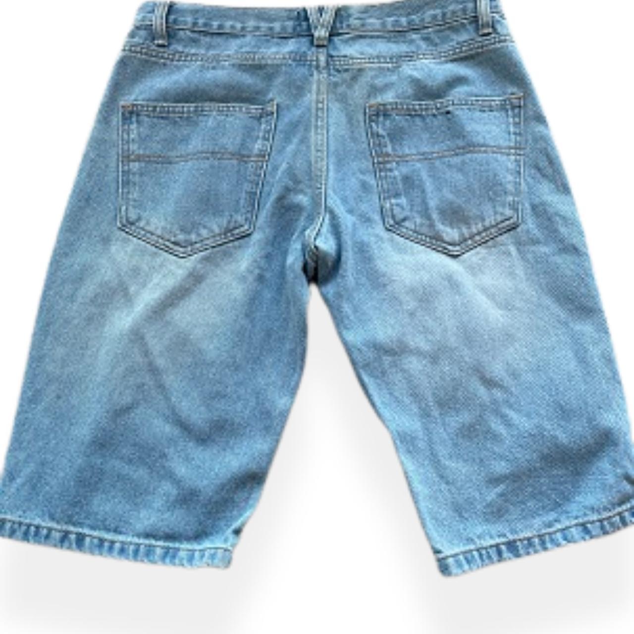 Vintage Pierre Cardin blue mens denim short size XS