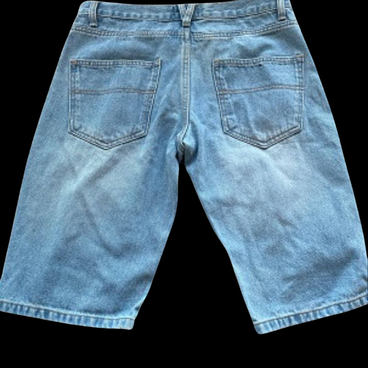 Vintage Pierre Cardin blue mens denim short size XS