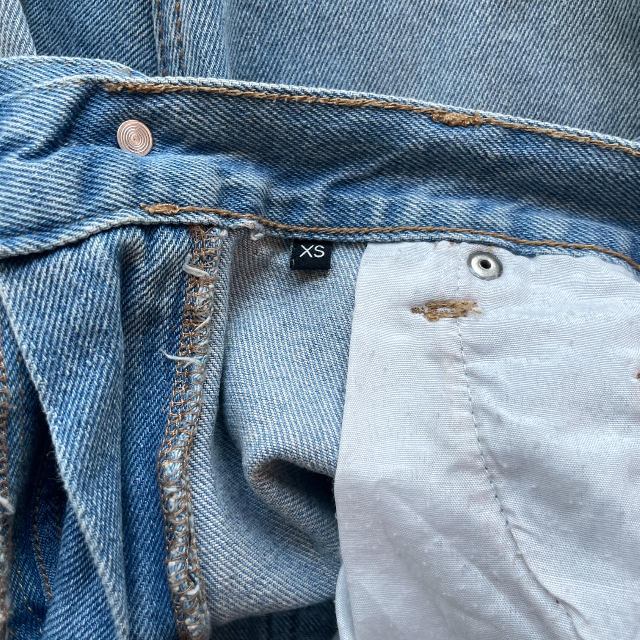 Vintage Pierre Cardin blue mens denim short size XS