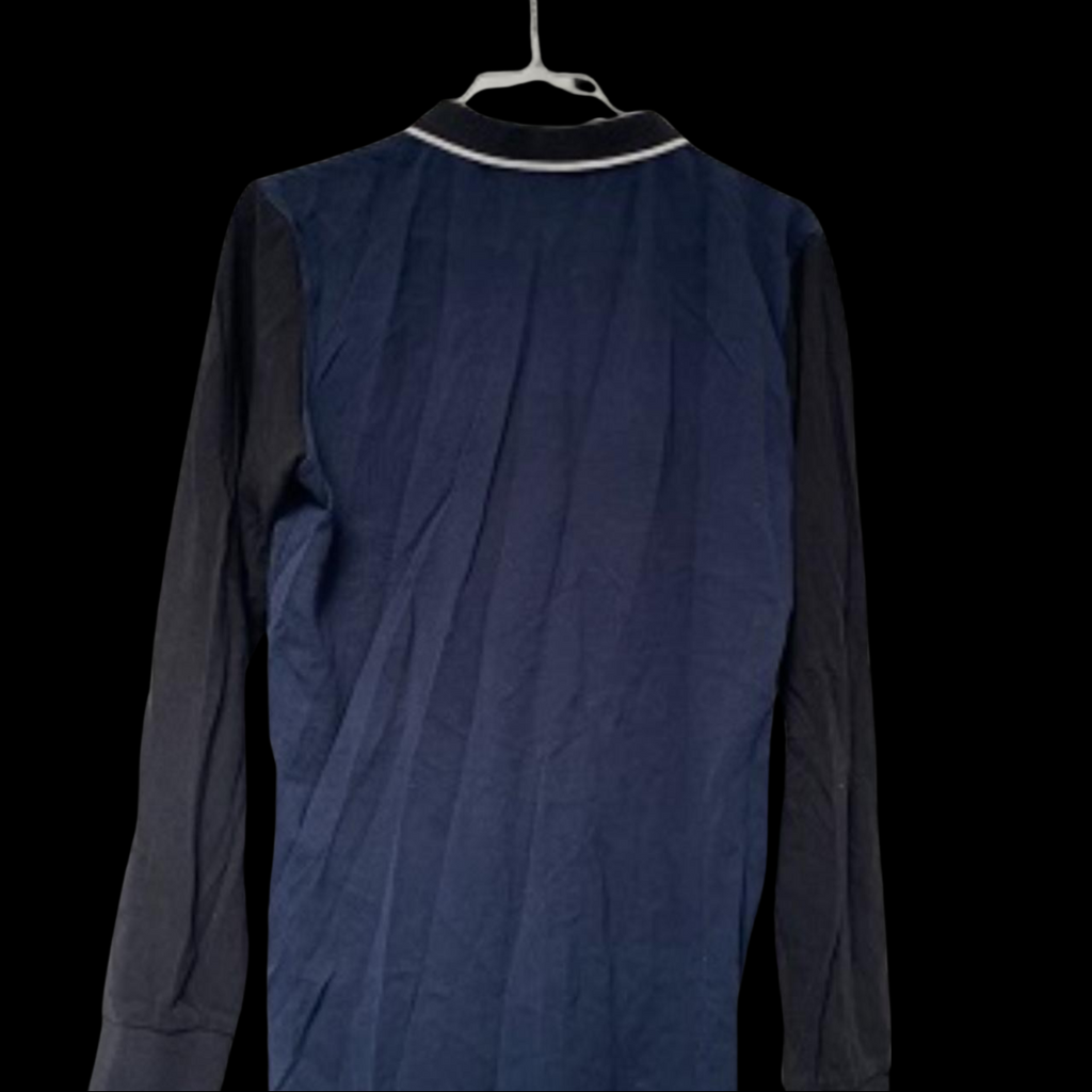 Vintage Lacoste Mens Long Sleeve Heavy Pique Semi-Fancy Polo Shirt