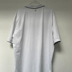 Vintage Peters Millar white men's polo shirt size XXL