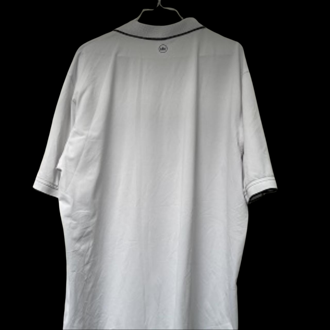 Vintage Peters Millar white men's polo shirt size XXL