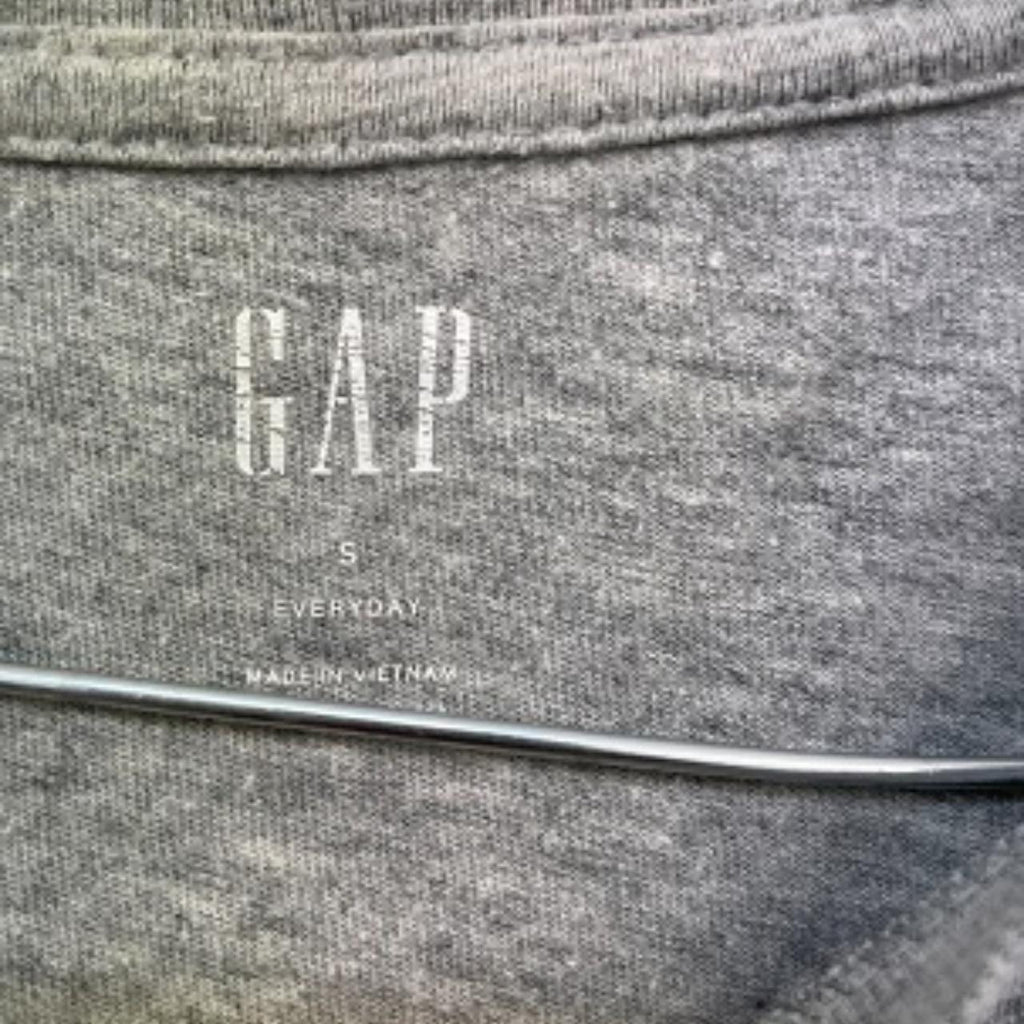 Vintage GAP grey mens basic tshirt size S