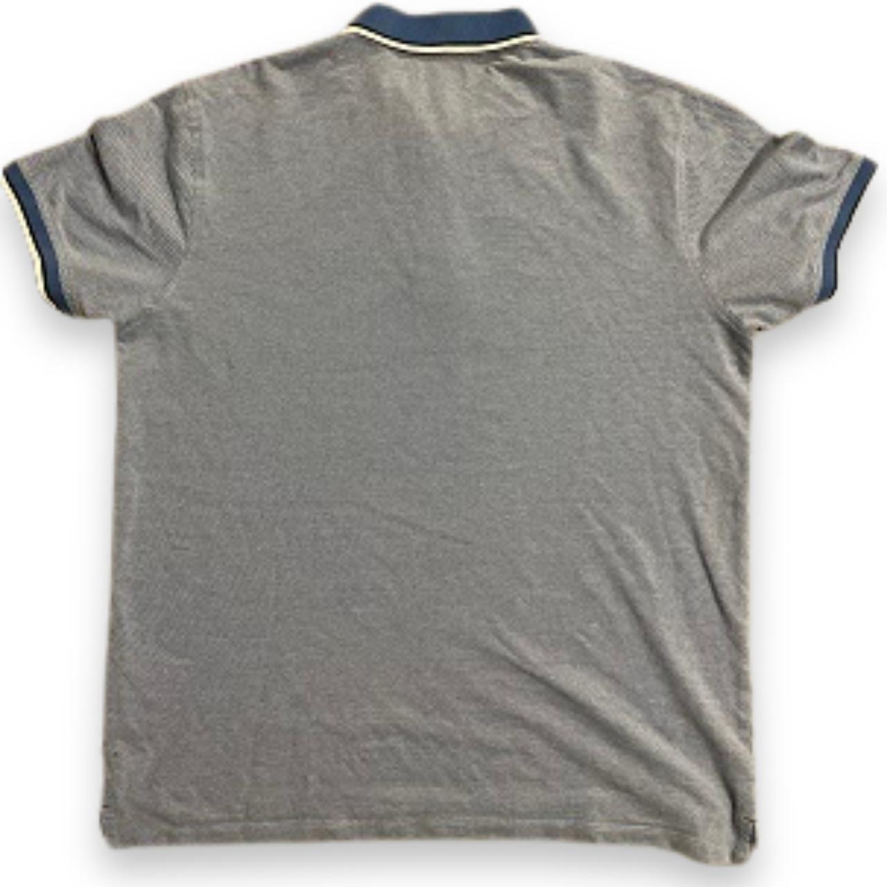 Vintage Jack & jones mens blue premium polo shirt