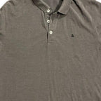Vintage Jack and Jones Grey regular fit medium polo shirt