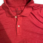 Vintage Mens American eagle outfitters heather red polo shirt size L