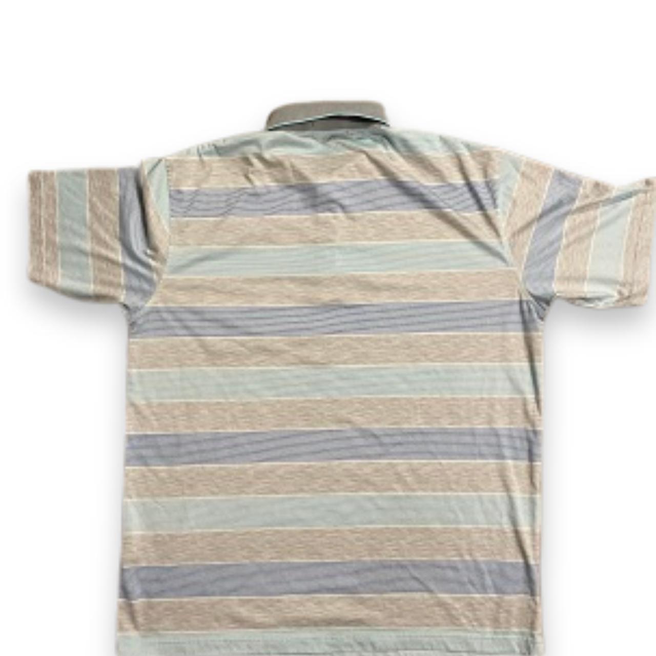 Vintage Charles Norton Multistripe Polo Shirt