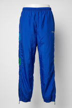 Blue Reebok track pants with elastic waistband and drawstring W30 L32 SKU 6960